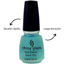 Charger l&#39;image dans la galerie, China Glaze Fast Freeze Séchage rapide, 0,5 oz
