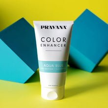 Load image into Gallery viewer, Pravana Color Enhancer Aqua Blue Unisex 5 oz
